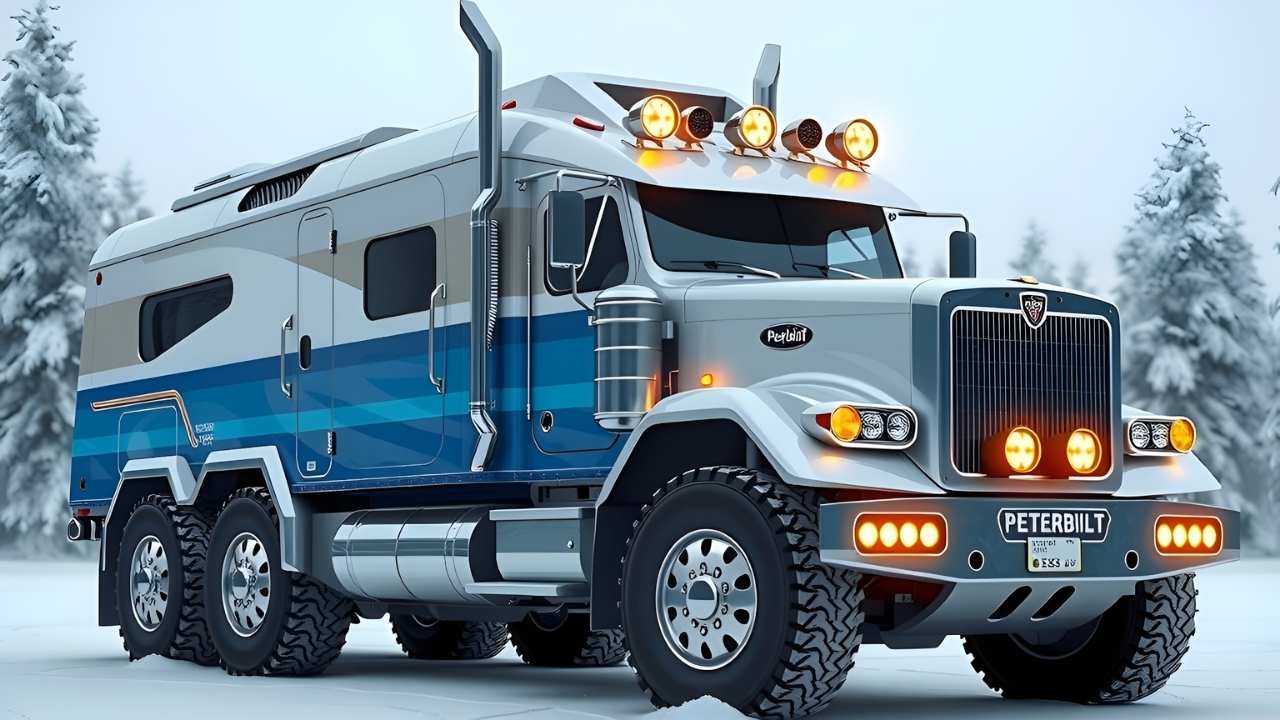 2026 Peterbilt 6×6 Motorhome: Powerful Engine, Big Space, and Designed for Every Journey